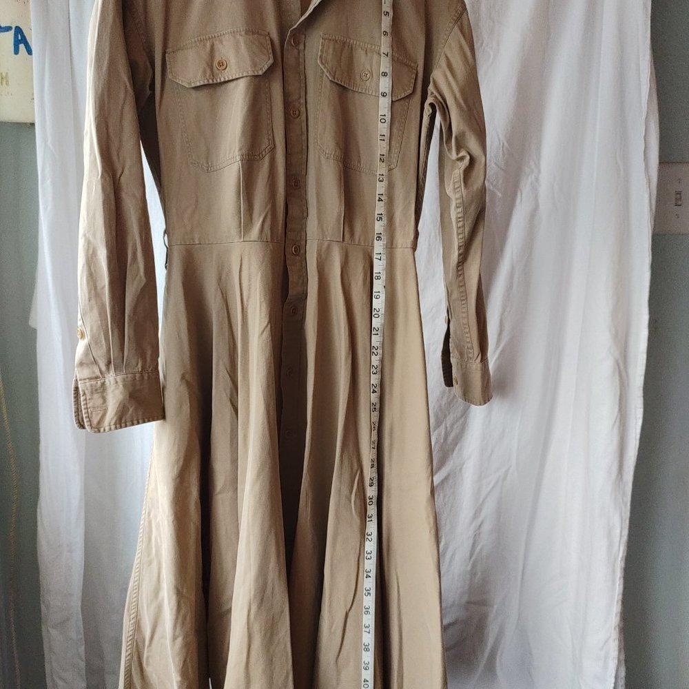 Polo Ralph Lauren  DRESS  W/Full Skirt & button front